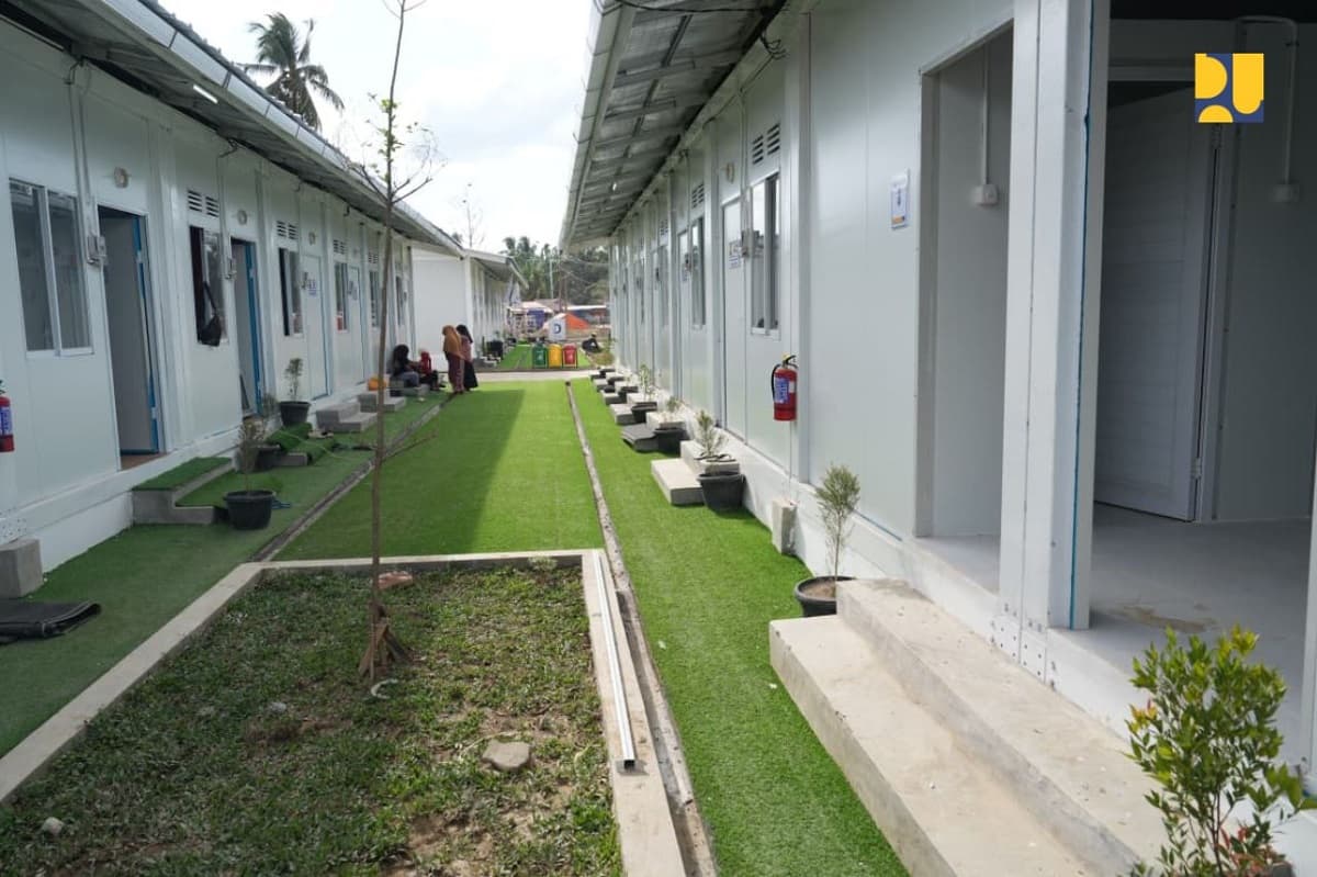 44 Blok Huntara Aceh Utara Rampung Sebelum Lebaran, 5 Sudah Dihuni