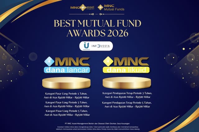 MNC Asset Management Raih 5 Penghargaan di Acara Best Mutual Fund Awards 2026