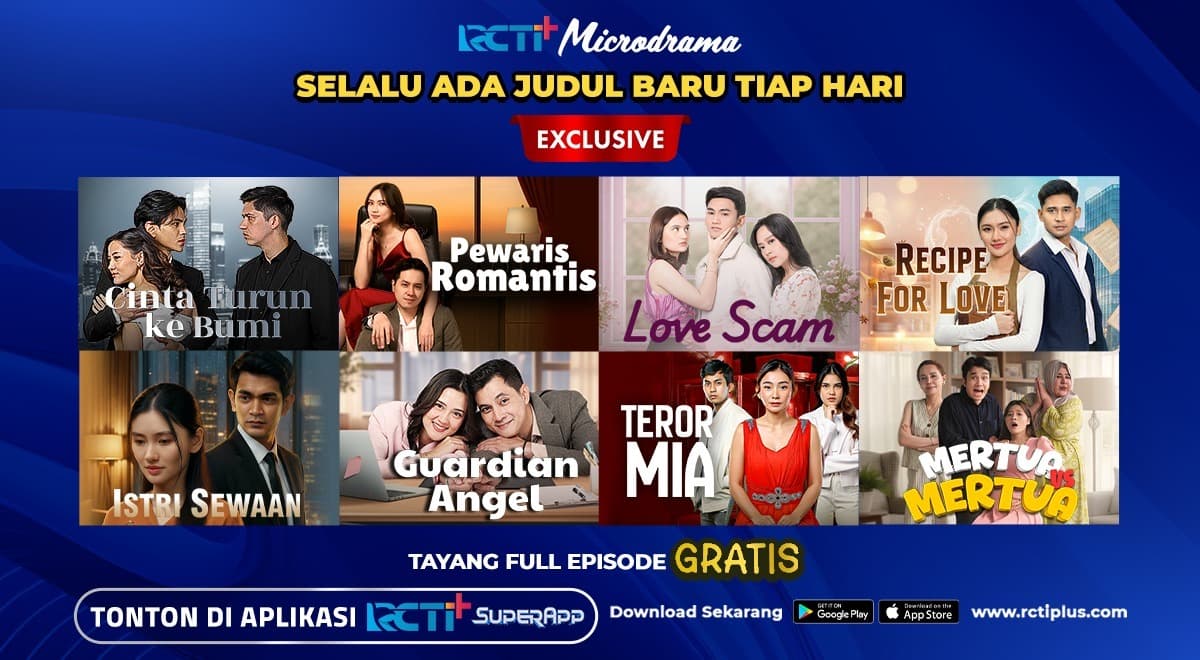 Dari Pengkhianatan Keluarga hingga Tekanan Psikologis, Microdrama RCTI+ Hadirkan Cerita Seru yang Bikin Ketagihan