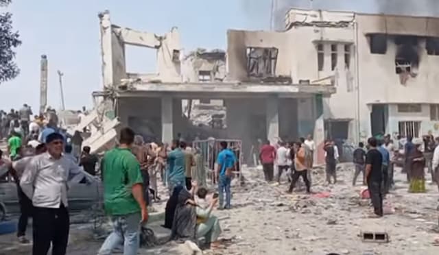 Sekolah Dibombardir Israel Tewaskan Puluhan Orang, Iran: Tak Akan Dibiarkan Tanpa Balasan