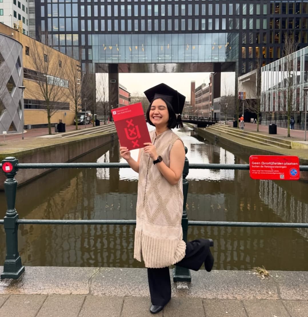 Rachel Amanda Baru Ambil Ijazah S2 di Belanda Setelah 2 Tahun Lulus