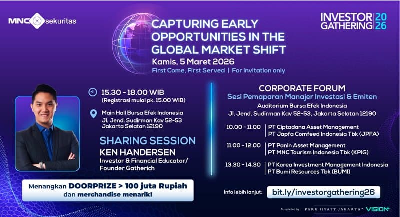 Siap Gelar Investor Gathering dan Corporate Forum 2026, MNC Sekuritas Ajak Investor Tangkap Peluang Investasi