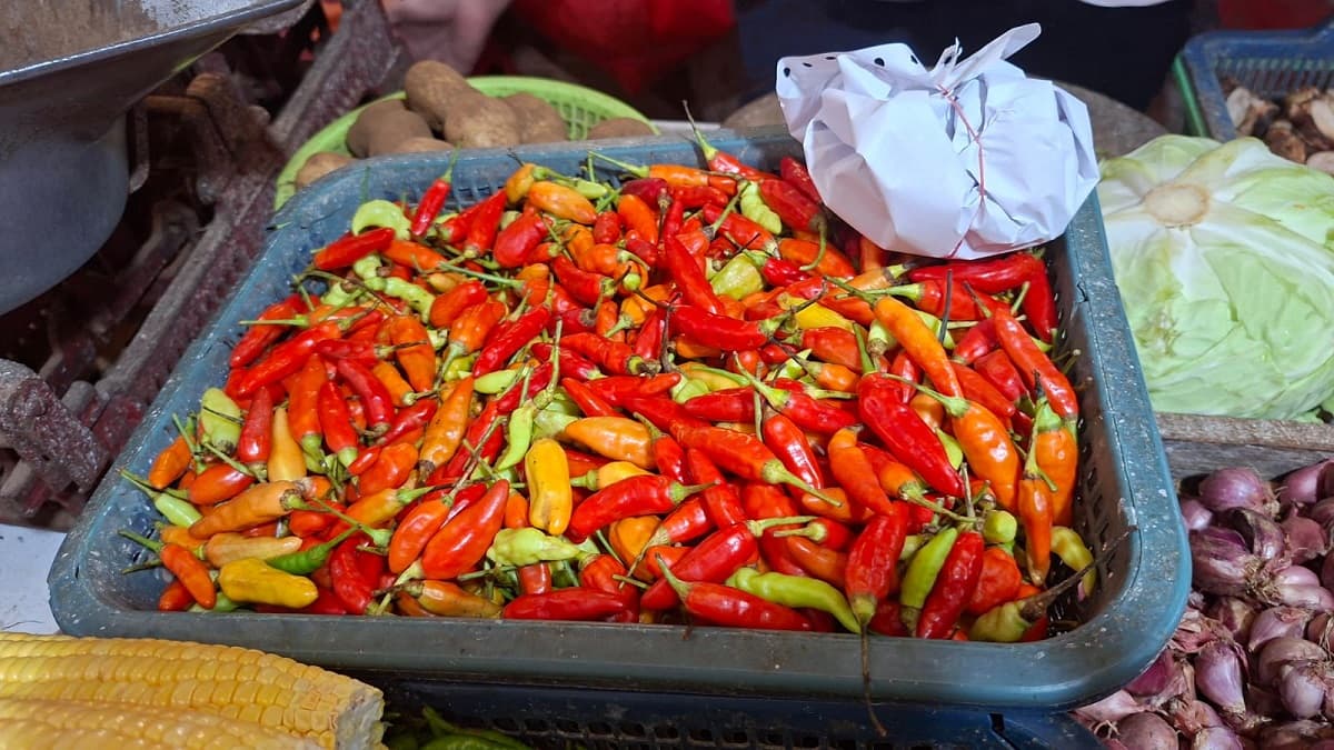 Harga Daging Sapi Rp144.000, Cabai Rawit Merah Makin Pedas Rp82.300 per Kg