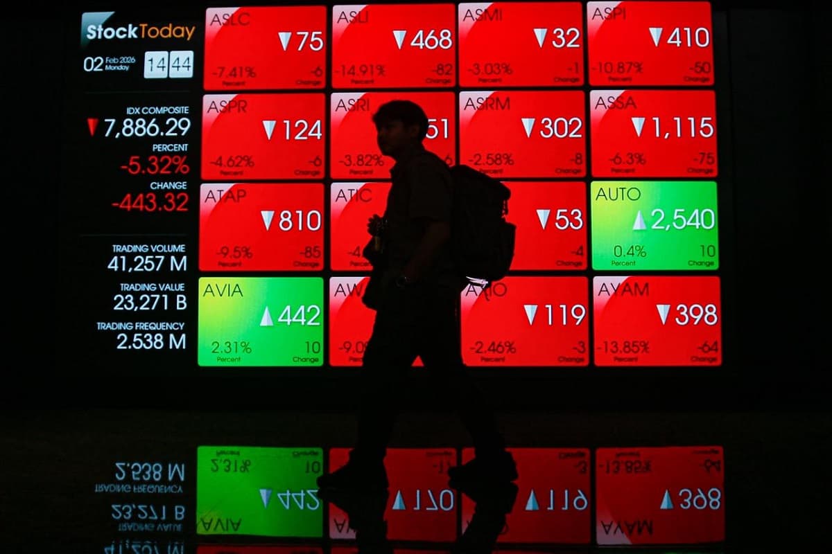 IHSG Turun 7,89 Persen, Purbaya Minta Investor Tak Panik