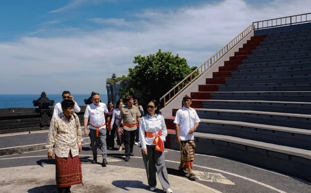 Wamenpar Cek Destinasi Wisata Bali Jelang Libur Lebaran