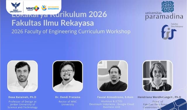 Jadi Narasumber Lokakarya Kurikulum Universitas Paramadina, Rektor MNC University Tegaskan Kurikulum Harus Lahirkan Profesional
