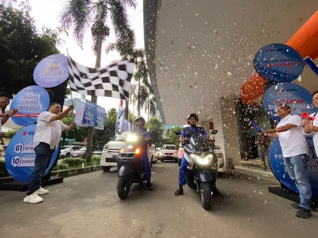 Suzuki Siagakan 71 Bengkel di Jawa hingga Sulawesi saat Mudik Lebaran 2026