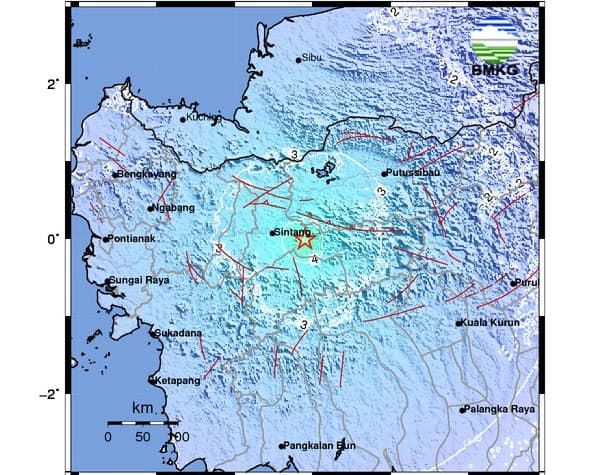 Gempa M5,3 Guncang Sintang Kalbar, Ini Analisis BMKG