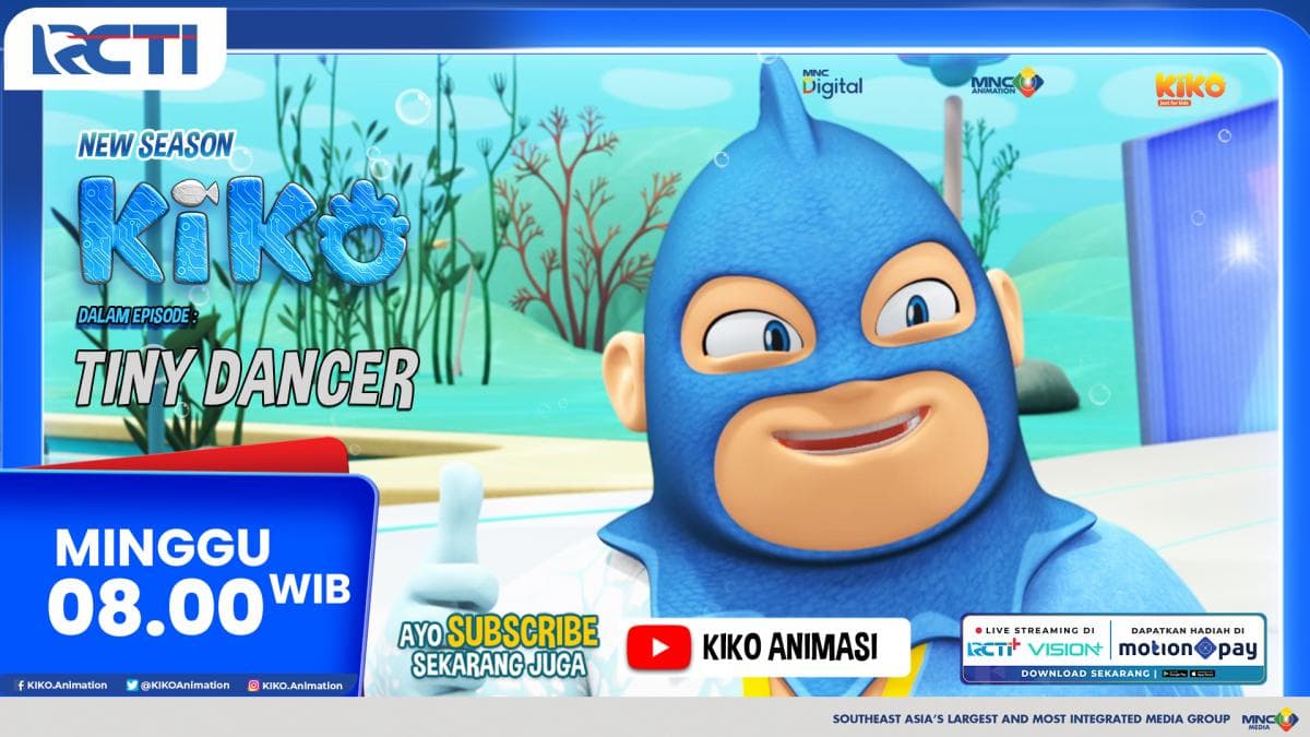 KIKO Season 4 Episode Tiny Dancer, Minggu Pagi di RCTI