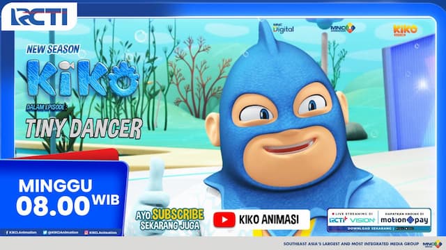 KIKO Season 4 Episode Tiny Dancer, Minggu Pagi di RCTI