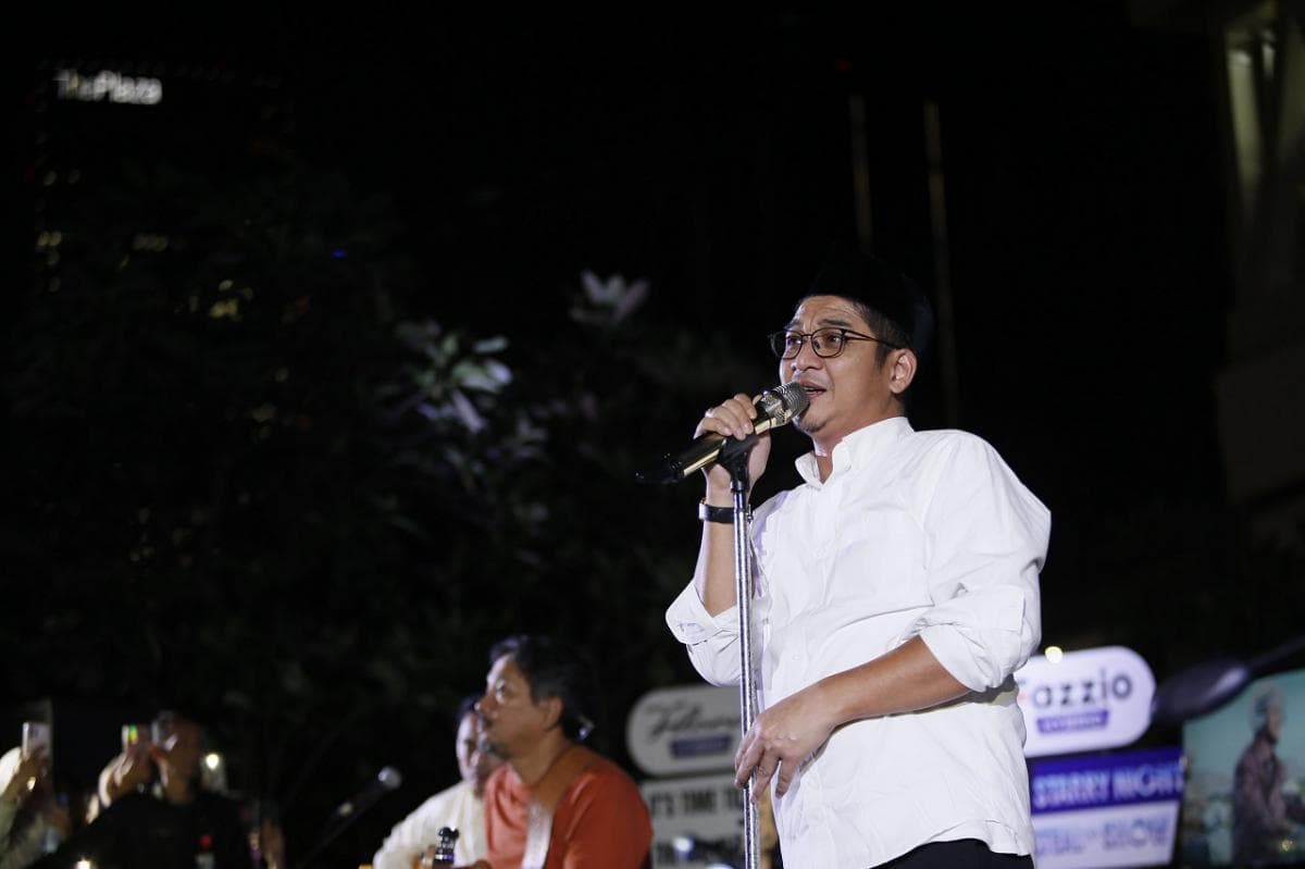 Band Ungu Bawa Pesan Religi di Panggung Music Zone Ramadan Coustic