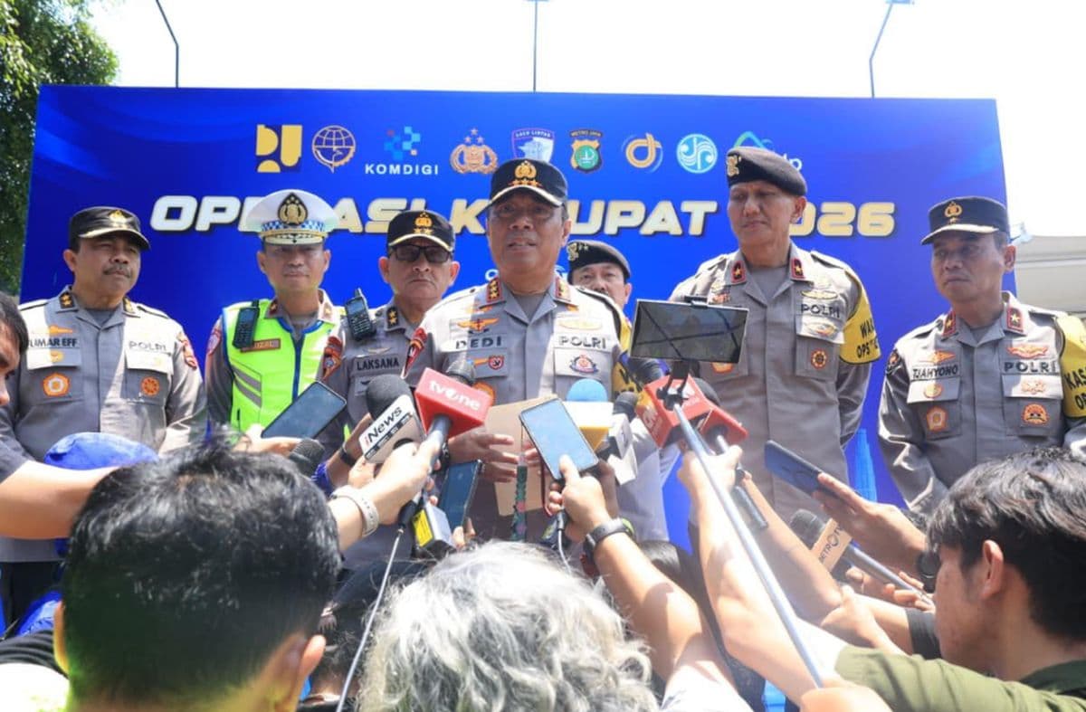 Arus Lalin Mudik di Tol Cikampek Terpantau Lengang