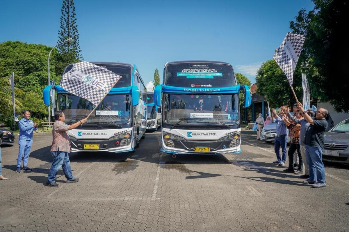 Pemudik Motor Berkurang dengan Mudik Gratis, 6 Bus Diberangkatkan ke 4 Provinsi