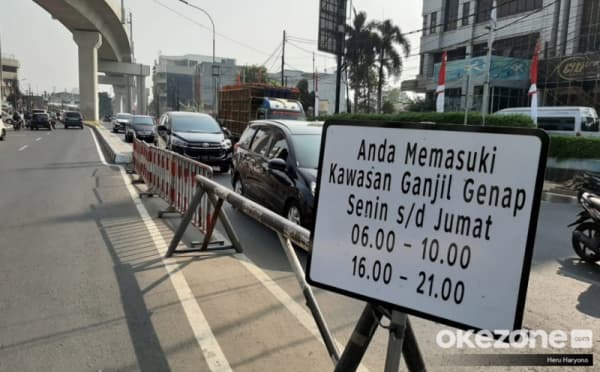Libur Idulfitri, Ganjil Genap di Jakarta Ditiadakan Mulai Hari Ini hingga 24 Maret