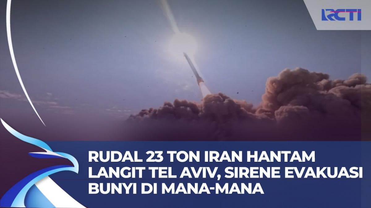 Iran Terus Hujani Israel dengan Rudal Canggih, Sejjil Turut Dikerahkan
