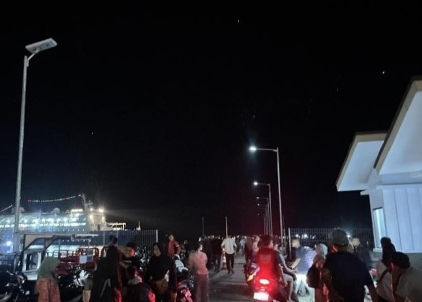 Pos Lintas Batas Negara Serasan Catat 1.181 Pemudik Jelang Lebaran