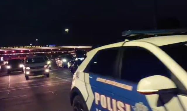 Arus Balik, Contraflow Arah Jakarta Diberlakukan di Tol Japek