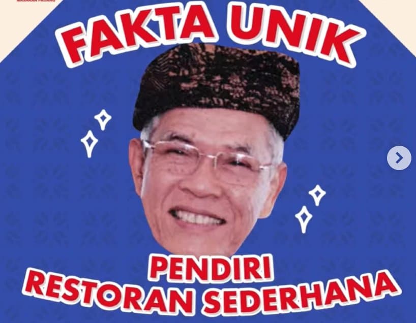 Segini Harta Kekayaan Haji Bustaman, Besan Haji Isam Pemilik Restoran Padang Sederhana