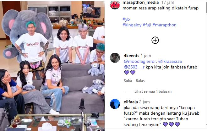 Reza Arap Salting Usai Kedatangan Fuji di Marapthon