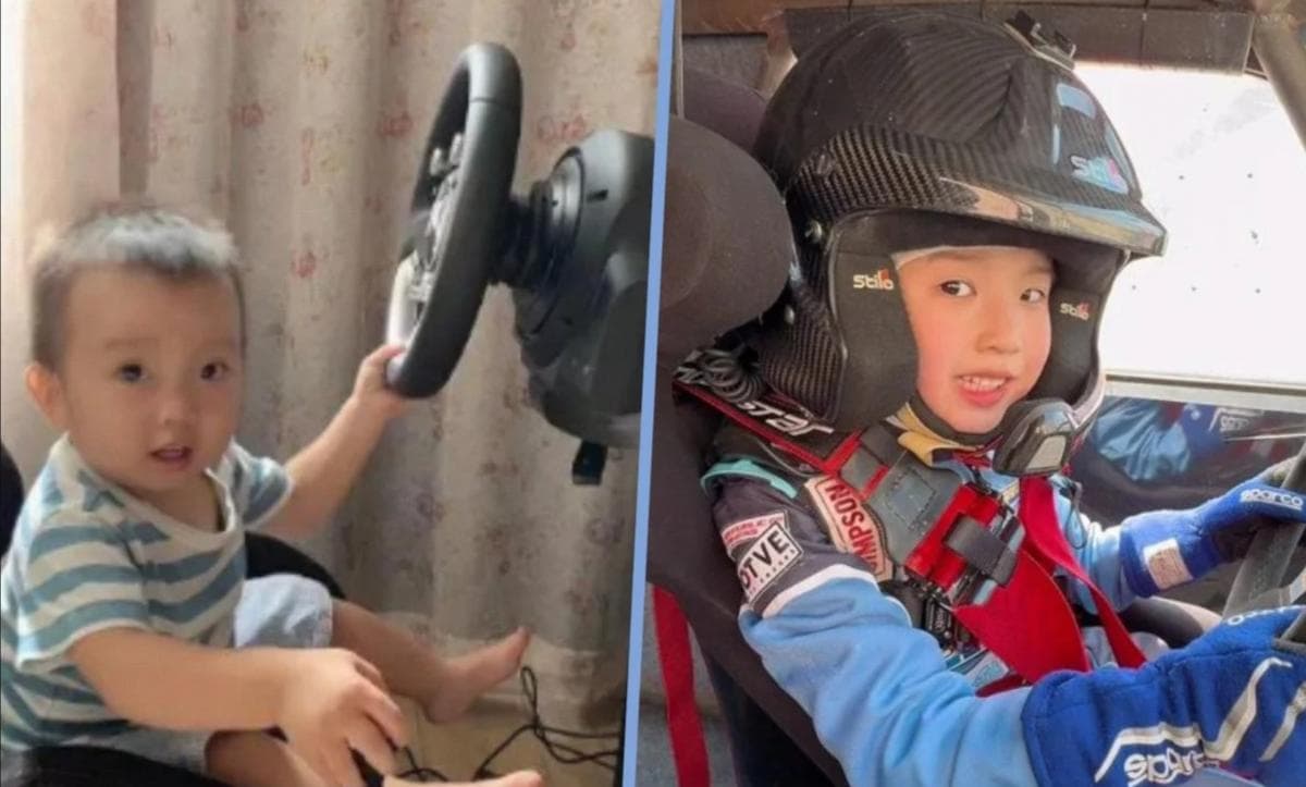 Viral! Bocah 7 Tahun Jadi Pembalap Reli Termuda, Sudah Balapan Sejak Usia 1 Tahun