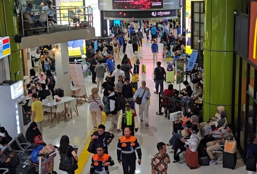 Arus Balik Lebaran, 15 Ribu Penumpang Tiba di Stasiun Gambir