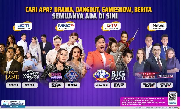 Arya Saloka Comeback, Program Terbaik Ada di RCTI, MNCTV, GTV, dan iNews Makin Lengkap di April Ini!