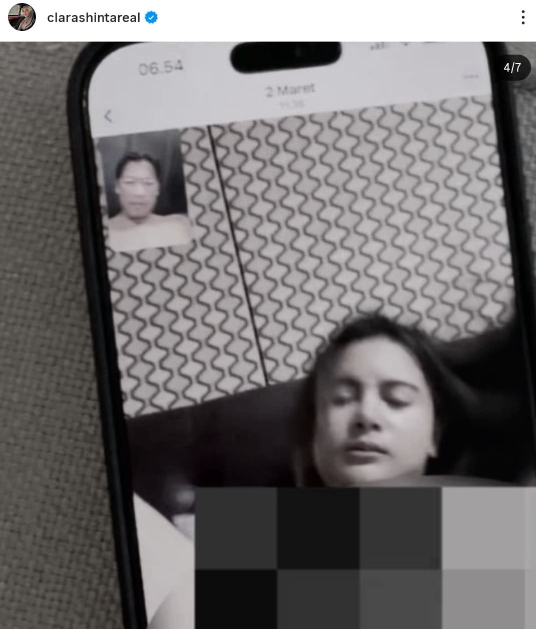 Viral! Clara Shinta Bongkar Suaminya Selingkuh, Ketahuan Video Call Sex dengan Wanita Lain