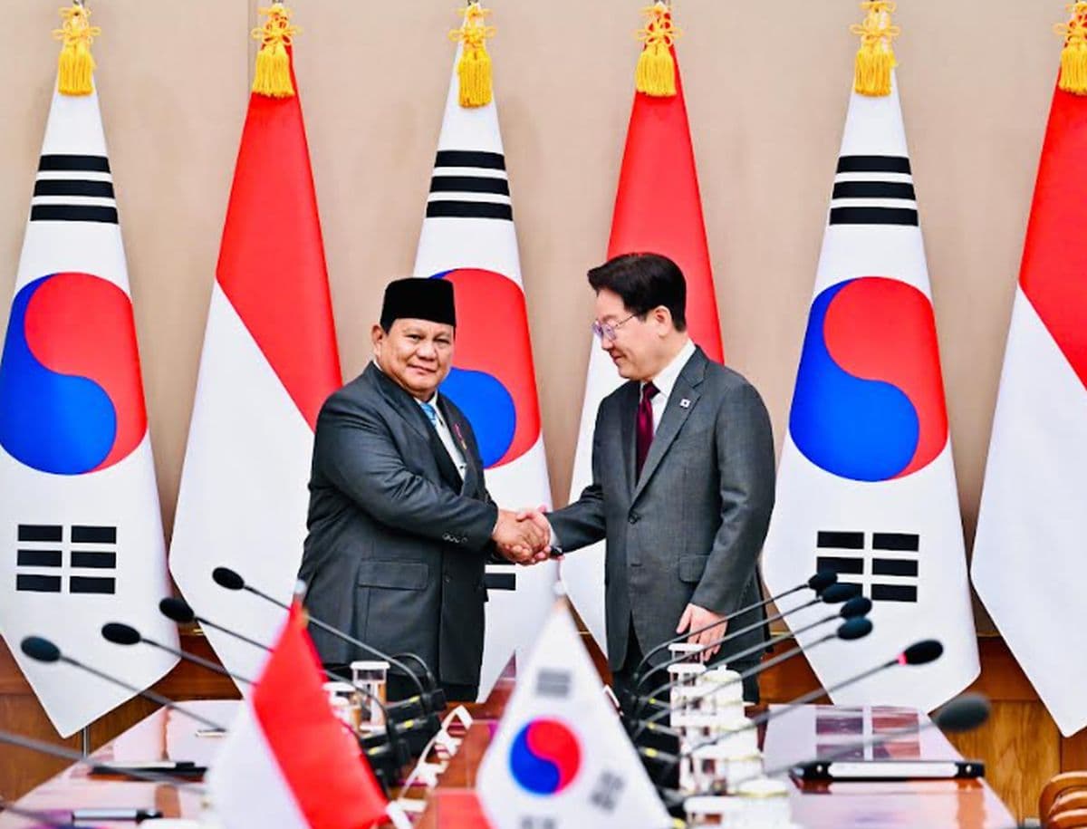 Prabowo Bertemu Presiden Korsel, Sepakat Tingkatkan Kerja Sama Pertahanan hingga AI