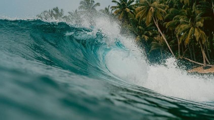 Awas Tsunami!Warga Panik Berhamburan, Air Laut Surut 4 Meter saat Gempa Besar M 7,6