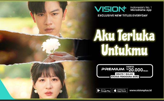 Rekomendasi Dracin &ldquo;Aku Terluka Untukmu&rdquo;, Microdrama Romantis di VISION+