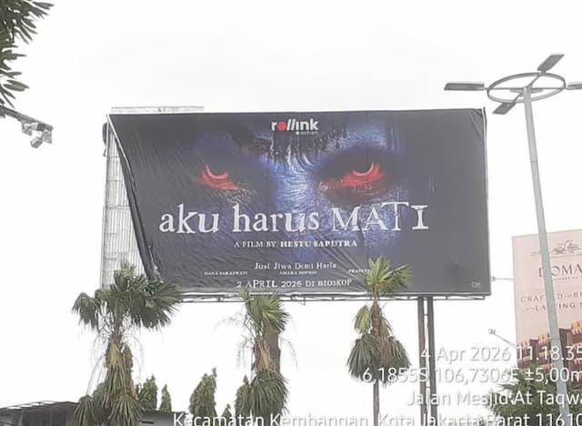 Gegara Seram, Iklan Film Horor Ditertibkan Pemprov DKI di Tiga Titik