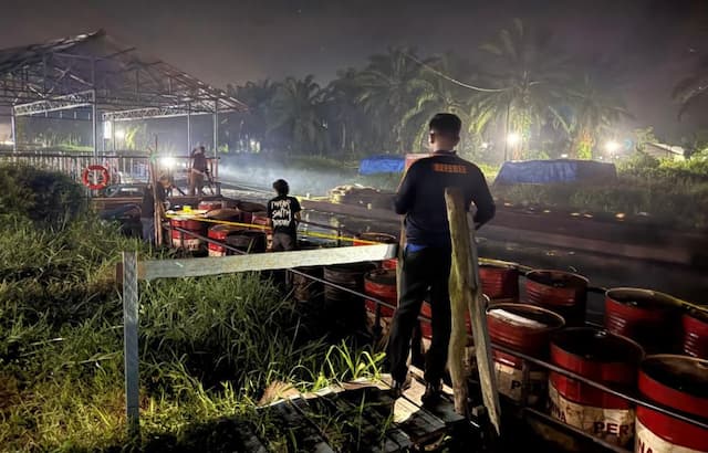 Polda Riau Bongkar Mafia Solar Subsidi, Sita 10 Ribu Liter BBM Ilegal