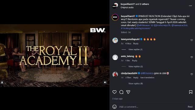 The Royal Academy S2 Tayang Hari Ini, Nonton Survival di Tengah Hutan Medan!