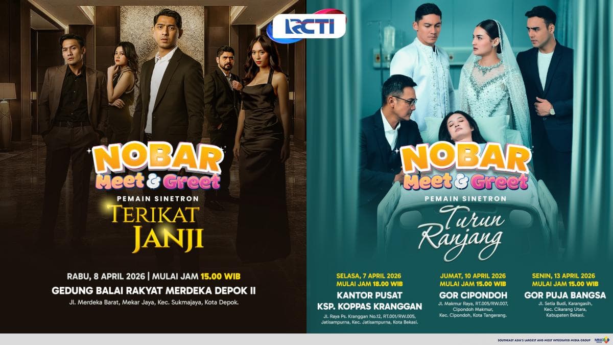Ikuti Keseruan Nonton Bareng Pemain Sinetron RCTI di Kotamu. Jangan Sampai Ketinggalan! Ikuti Keseruan Nonton Bareng Pemain Sinetron RCTI di Kotamu. Jangan Sampai Ketinggalan!