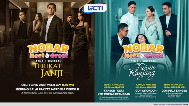 Ikuti Keseruan Nonton Bareng Pemain Sinetron RCTI di Kotamu. Jangan Sampai Ketinggalan!