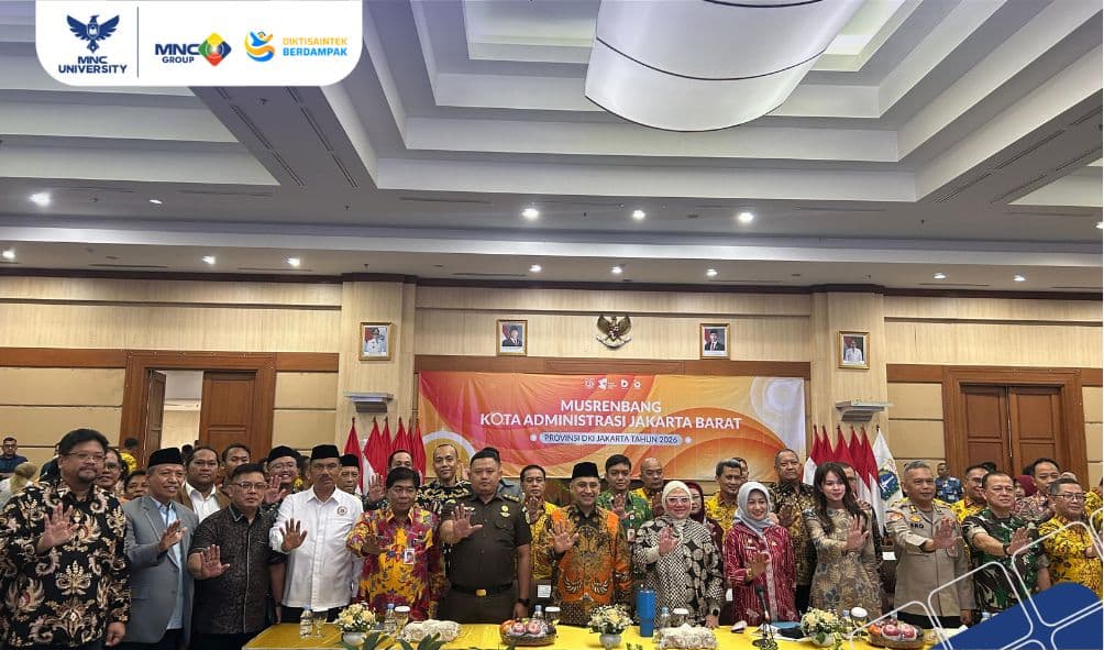 Hadiri Musrenbang Jakarta Barat 2026, Rektor MNC University Dorong Kolaborasi Kampus dan Pemerintah Daerah