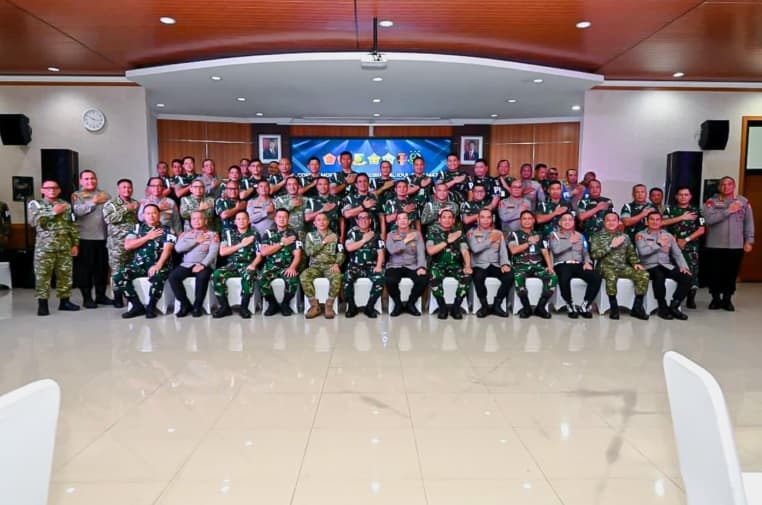 POM TNI Perkuat Sinergitas dengan Propam Polri, Ciptakan Stabilitas Nasional