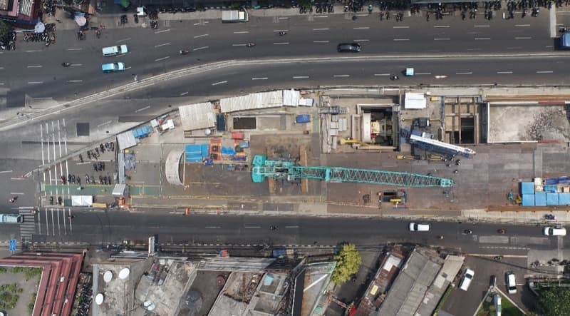 Proyek MRT Jakarta ke Kota Tua Ditargetkan Rampung 2029