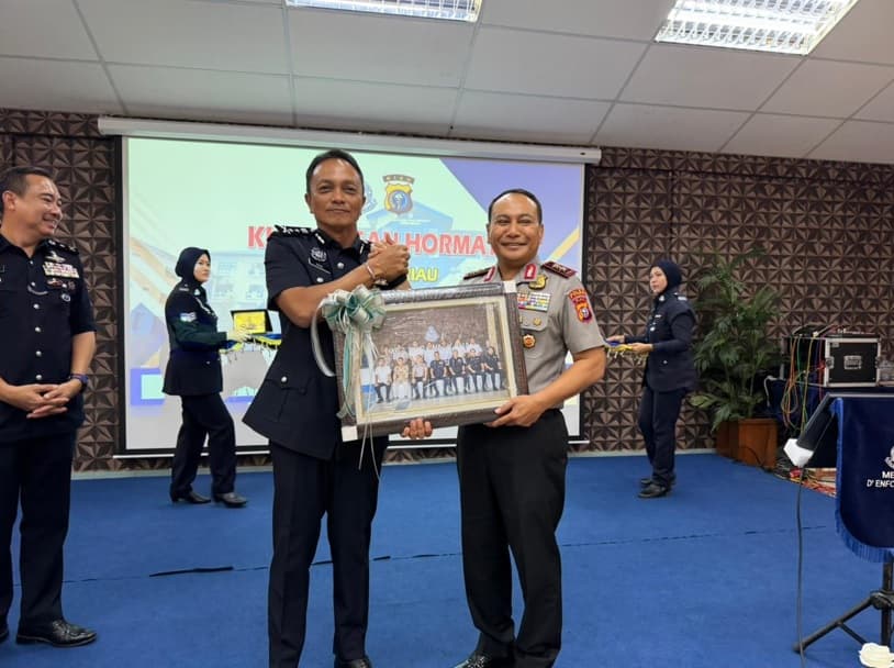 Kapolda Riau dan Polis Malaysia Perkuat Informasi Intelijen, Sikat Narkoba hingga Terorisme