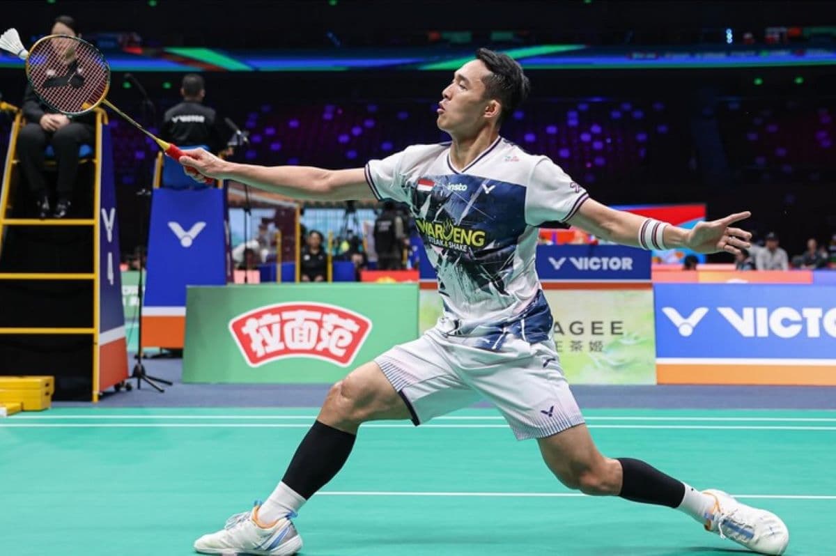 Hasil 16 Besar Badminton Asia Championships 2026: Jonatan Christie Melaju ke Perempatfinal Usai Bekuk Wakil Jepang Hasil 16 Besar Badminton Asia Championships 2026: Jonatan Christie Melaju ke Perempatfinal Usai Bekuk Wakil Jepang