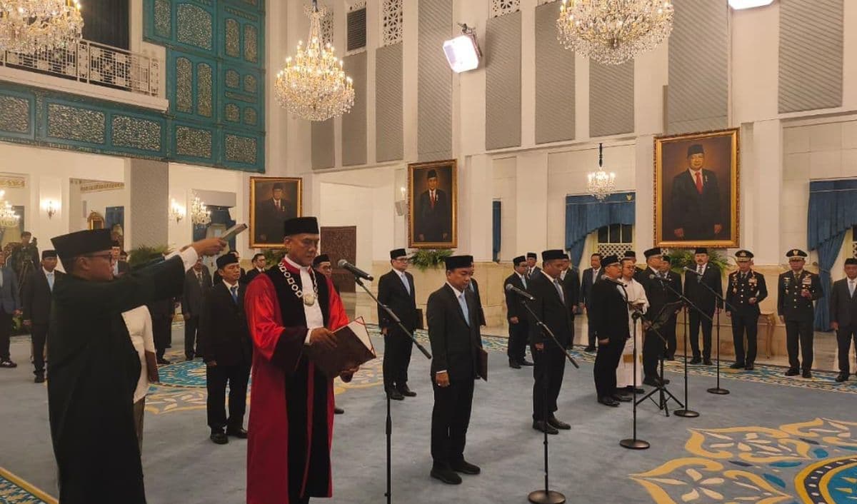 Sah, Liliek Prisbawono Adi Jadi Hakim MK Gantikan Anwar Usman