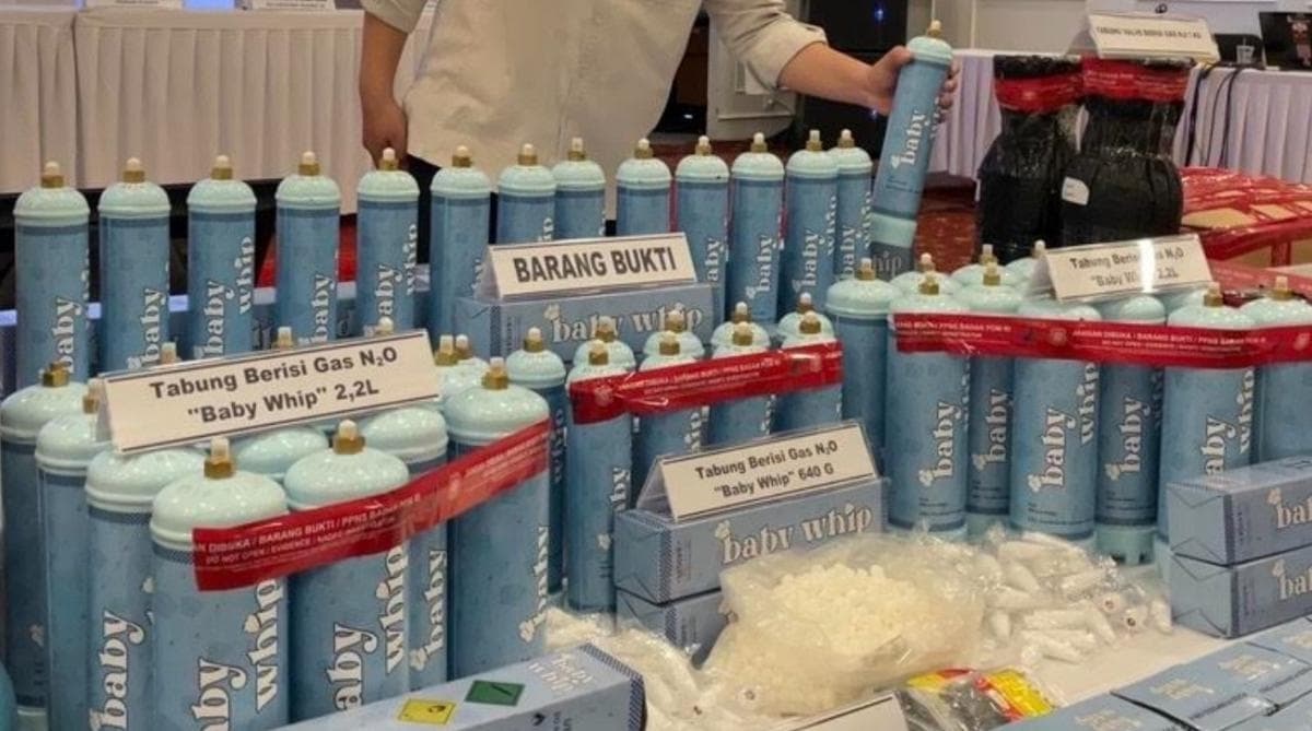 BPOM Tegaskan Gas Whip Pink Bukan Bahan Tambahan Pangan, Ilegal Diedarkan dan Dikonsumsi