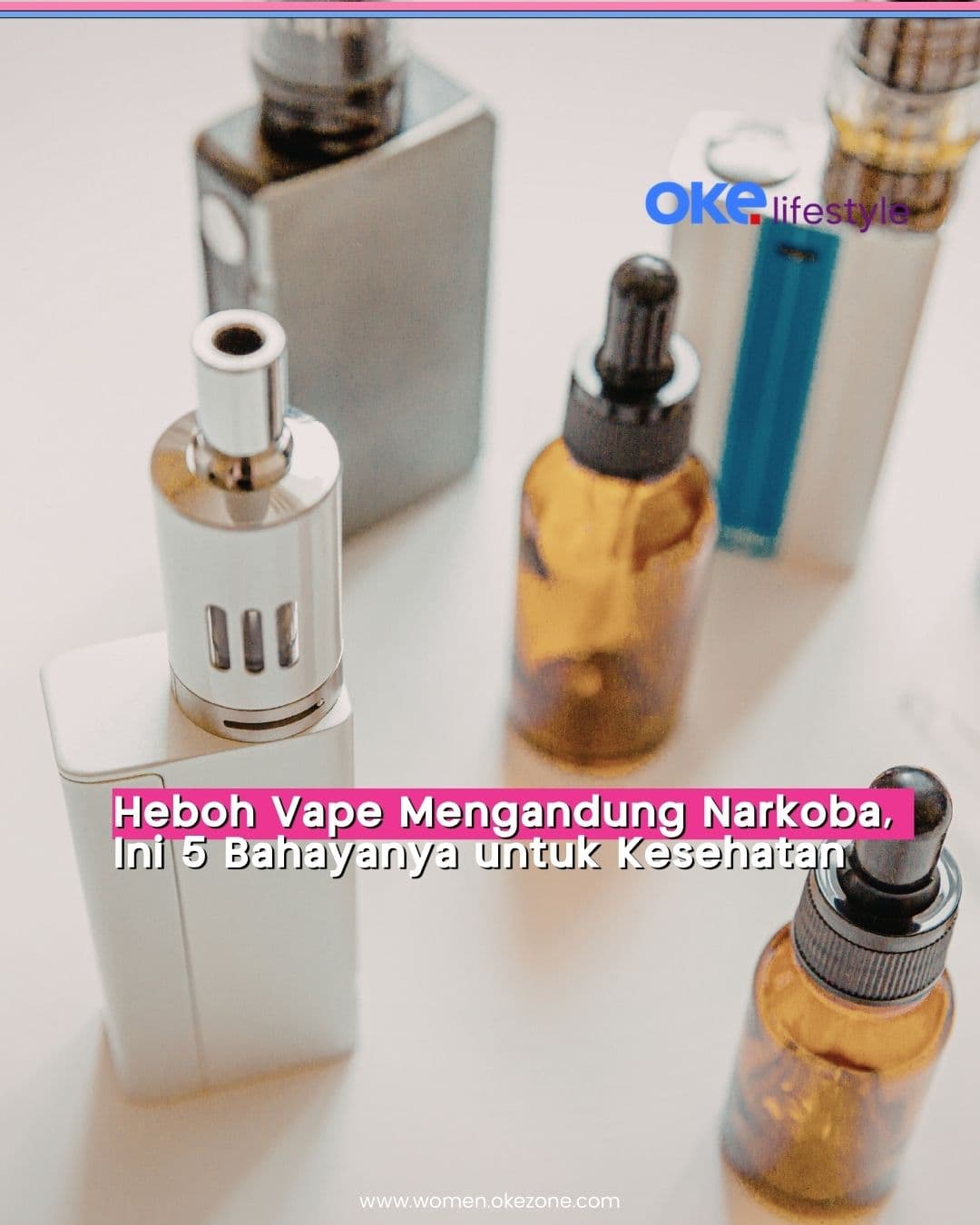 Heboh Vape Mengandung Narkoba, Ini 5 Bahayanya untuk Kesehatan Heboh Vape Mengandung Narkoba, Ini 5 Bahayanya untuk Kesehatan