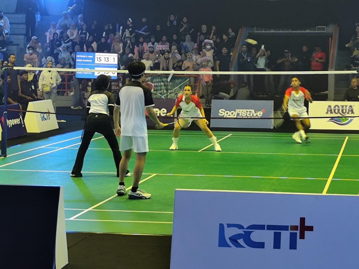 Dukung Betrand Peto di SporTstive+, Ruben Onsu Tegang dari Bangku Penonton