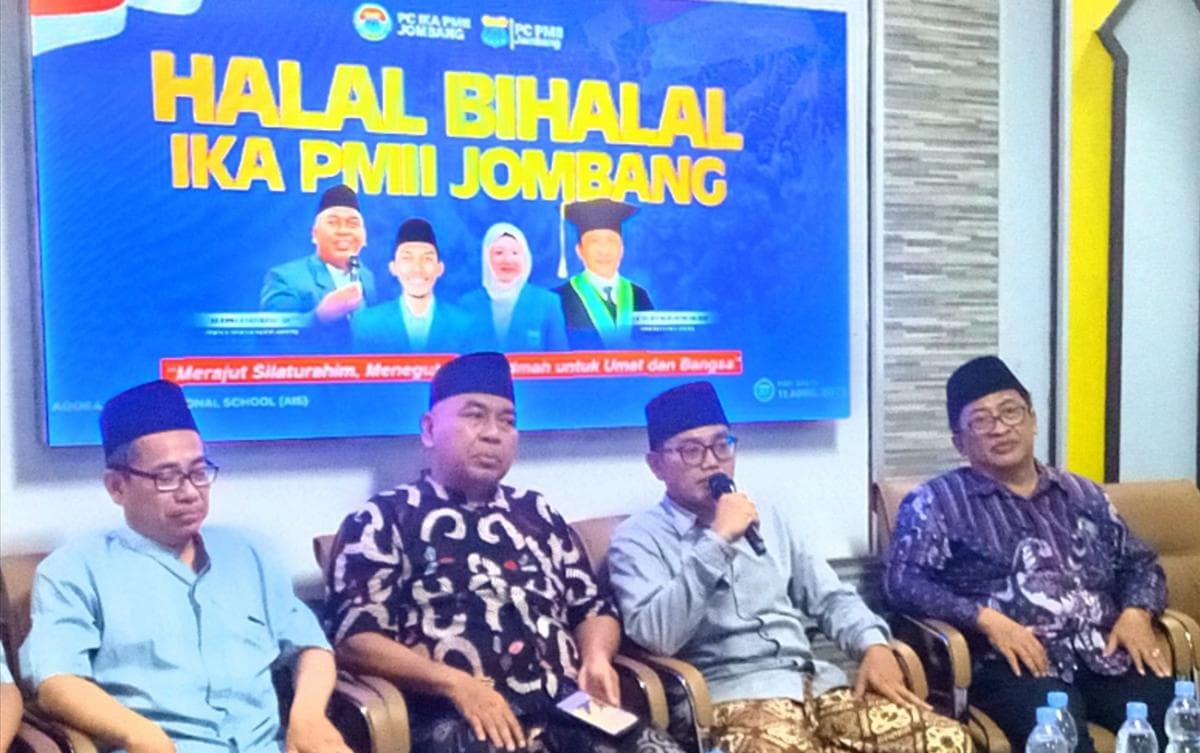 Cucu Pendiri NU Bikin Heboh saat Halal Bihalal IKA PMII Jombang