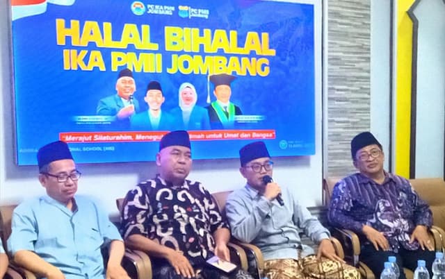 Cucu Pendiri NU Bikin Heboh saat Halal Bihalal IKA PMII Jombang