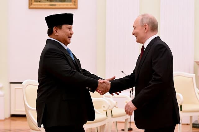 Prabowo dan Putin Sepakat Perkuat Kerja Sama Energi, Antariksa, hingga Pendidikan