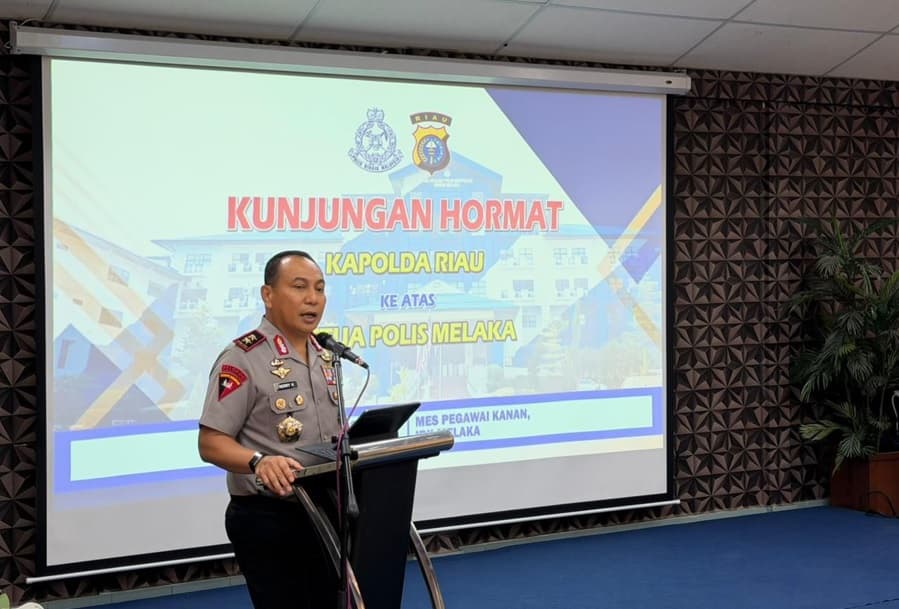 Kapolda Riau Rotasi Personel Polsek Panipahan Buntut Kericuhan Rumah Terduga Bandar Narkoba