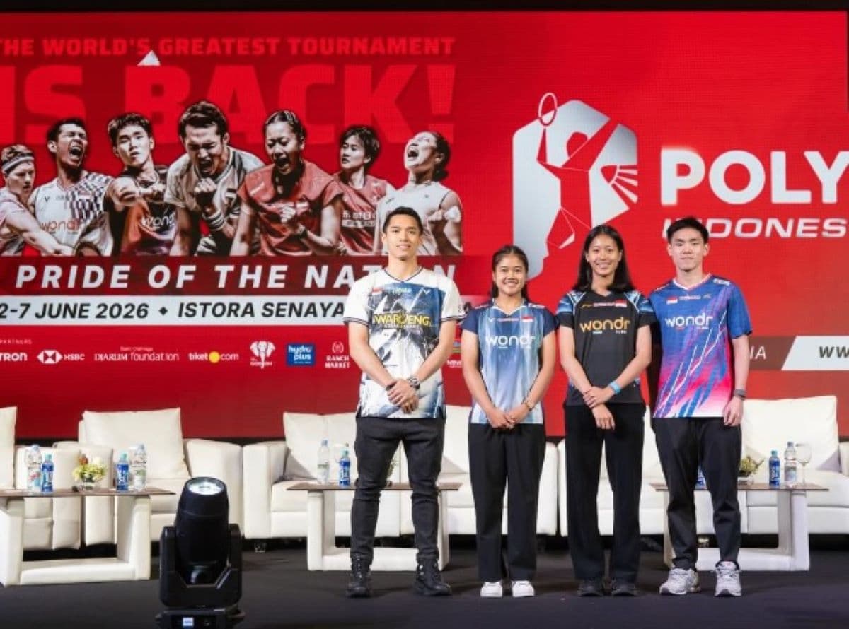 Daftar Harga Tiket Indonesia Open 2026 Resmi Dirilis: Paling Murah Rp40 Ribu! Daftar Harga Tiket Indonesia Open 2026 Resmi Dirilis: Paling Murah Rp40 Ribu!