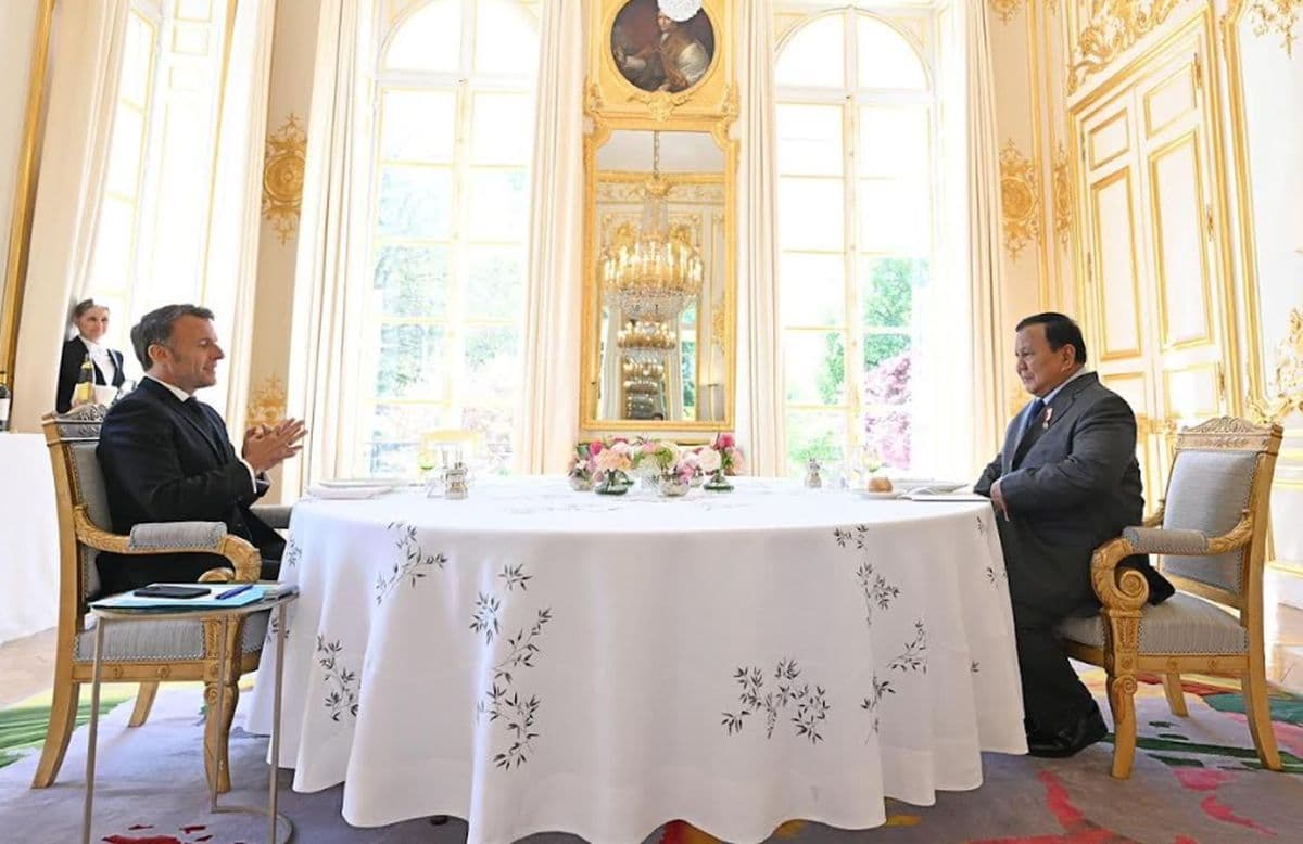 Prabowo dan Macron Bertemu 2 Jam Bahas Energi-Ekonomi